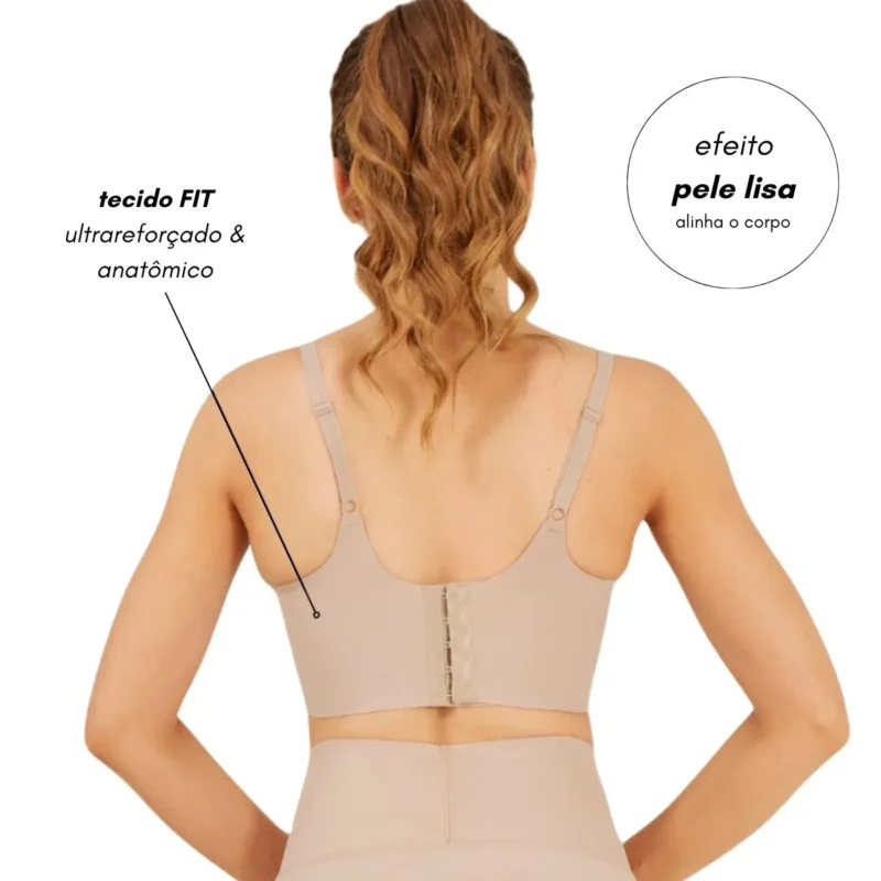 Sutiã Base Longa Invisível Bojo Soft FIT (ref. 141) - Nayane Rodrigues