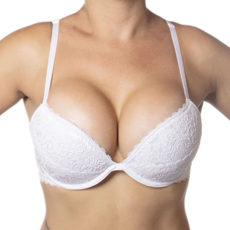 Sutiã Push Up Efeito Silicone 3D com/sem Renda (ref. 533/532) - Nayane Rodrigues