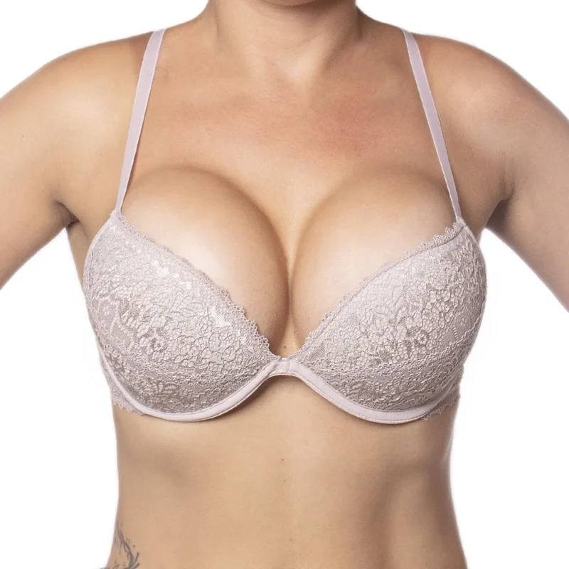 Sutiã Push Up Efeito Silicone 3D com/sem Renda (ref. 533/532) - Nayane Rodrigues