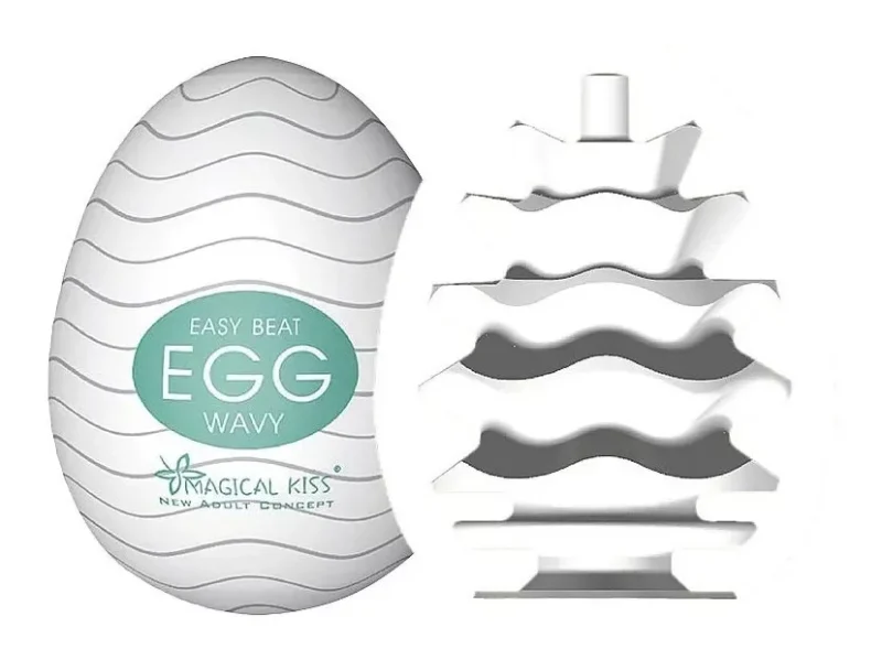 Masturbador Egg Masculino - Magical Kiss