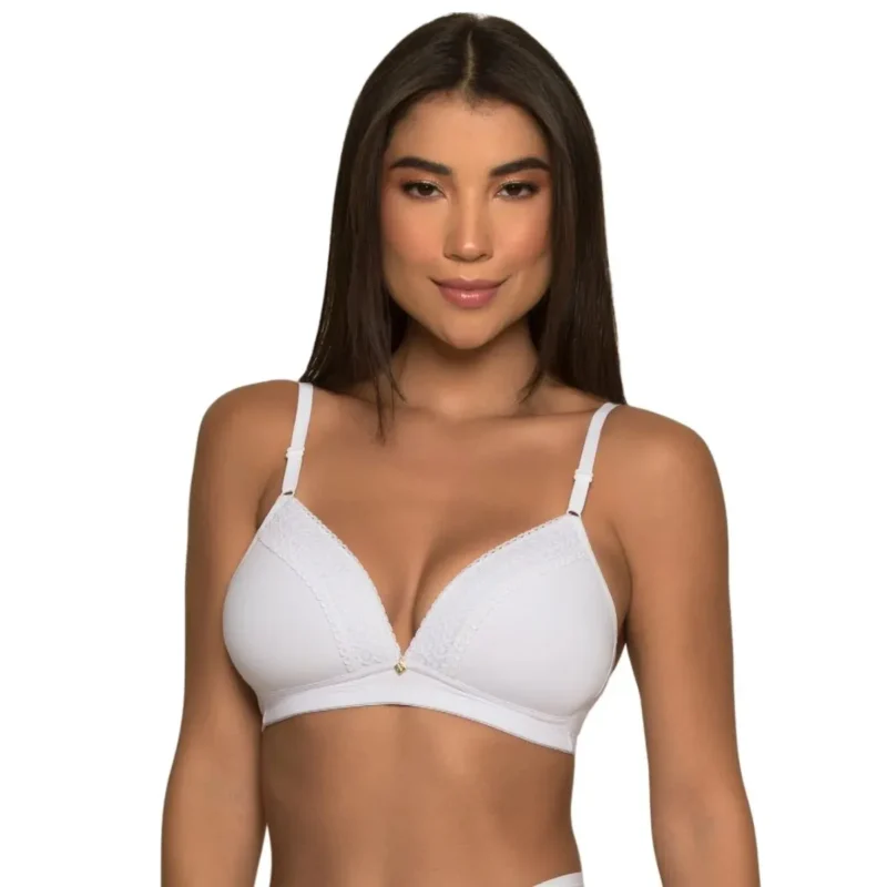 Sutiã Top Bojo Triângulo Sem Aros Liso (ref. 1101) - Nayane Rodrigues